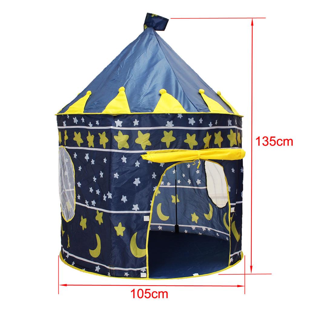 Складные палатки для детских игр: дом, замок принцессы