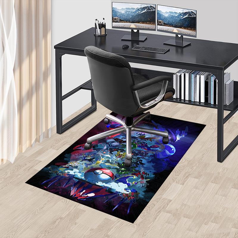 Pokmon Epic Battle Carpet For Playroom Bedroom Living Room Sofa Home Decorkids Game Area Rug Nonslip Floor Mat