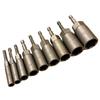 Deep Total Length for Electric Screwdrivers and Electric Hexagonal Shaft Set of Civil Construction Electric Impact Socket Socket, 80mm, Drills, 6.3mm,