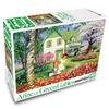 Haksan Cultural History Red Gables and Flower Outing Jigsaw Puzzle, Korean Popular Puzzles