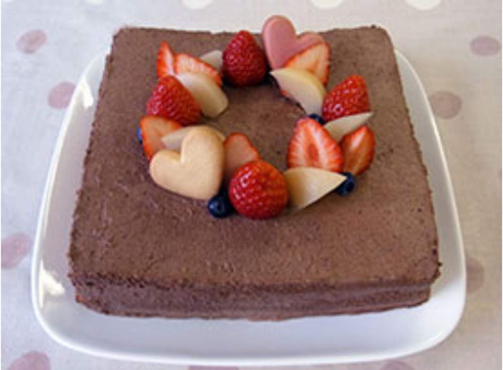 iwaki Heat-Resistant Glass Cake Mold/Gratin Dish, Square, 18x18cm, KBC221