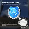 CGRE6 For Benz 3D Alloy Car Trunk Window Side Emblem Badge Decal Decoration Sticker Exclusive AMG W124 W203 W204 SPRINTER V CLASS