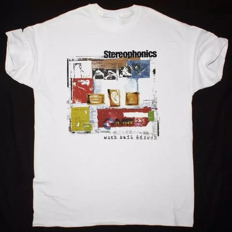 STEREOPHONICS WORD GETS AROUND T Shirt Full Size S5XL FN838 Unisex T-Shirt
