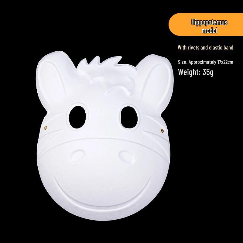 Наборы для самостоятельного изготовления масок с лицами кошки и лисы для детского рисования и выступлений на Фестивале Пекинской оперы