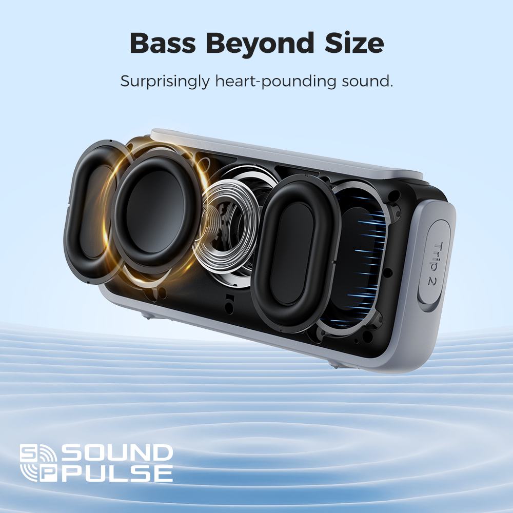 Tronsmart Trip 2 Portable Outdoor Speaker Black