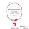 Christmas Day Necklace European and American Multi-layer Christmas Necklace Christmas Necklace