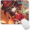 Kono Suba Стандартный Игровой Коврик для Мыши Маленький Коврик для Игровой Мыши Аксессуары для Геймеров Дорожные Коврики для Мыши ПК Нескользящий Офисный Коврик для Мыши