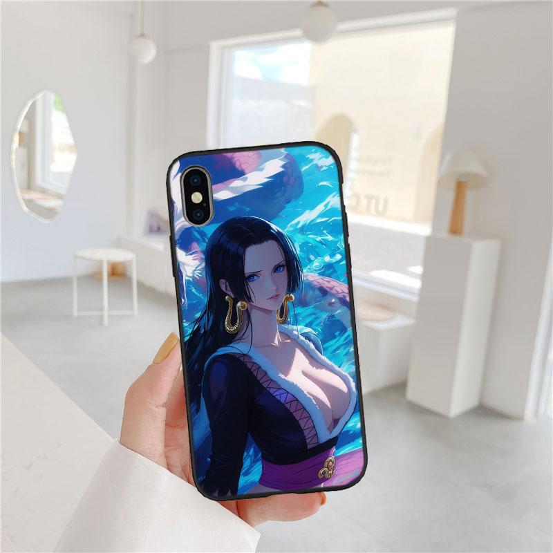 One Piece Soft Shell Phone Case for iPhone 16 15 14 13 12 Pro Max Plus Mini