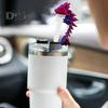 3D Dragon Straw Cover Пылезащитный протектор для стакана 30/40 унций Многоразовый держатель для стакана Новинка Аксессуары для стакана
