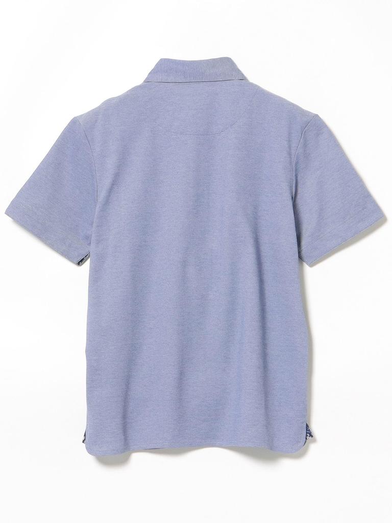 Мужская рубашка-поло Beams Heart COOLMAX® с влагоотводящим, быстросохнущим пике, с широким воротником, размеры S-XL, сезон 2025SS (S-XL), Размер M (41020046458)