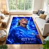 Haaland  Floor Mat Design for Bedrooms Kitchen Game Room Study room Antislip Carpet Anime Office Decor Birthday/Christmas Gift