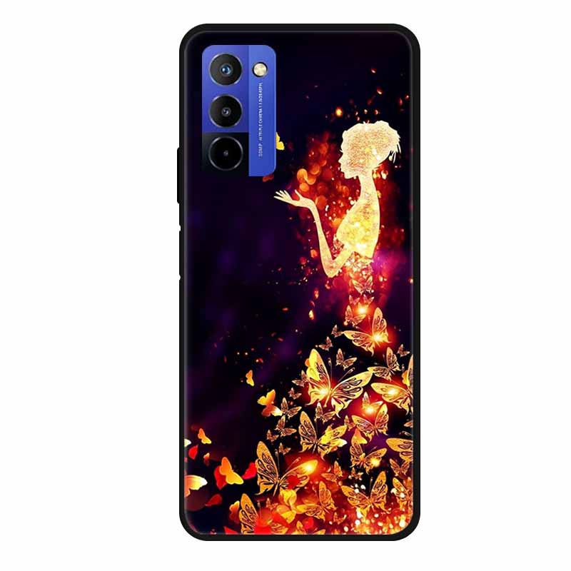 Чехол для Wiko 10 6,75" Роскошный Мягкий Силиконовый Задняя Крышка из ТПУ Чехол для Телефона для Wiko 10 Wiko10 Coque Защитный Ударопрочный Love Fundas