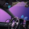 Car Audio Receiver Bluetooth 5.3 Speakerphone Sun Visor Clip Universal BT Handsfree Car Kit Wireless Mp3 Music Player Phone Adapter Car Acceaaortions