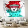Liverpool F.C Print Tapestry - Portable Wall Decor Cloth, for Home, Dorm, Travel, Bedroom, Living Room - Ideal Birthday Housewarming Gift