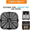 Подставка-решетка для корзины-поддона для аэрофритюрниц Instant Vortex Plus 6QT, 5.7QT - Премиальная решетка-гриль со съемными резиновыми ножками для Gourmia GAF685 6