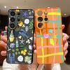 Магнитный чехол для телефона с рисунком морской черепахи и кита для Samsung Galaxy S26 S25 Ultra Edge S24 S23 FE A57 A17 A56 A37 A16 A55 A54