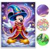30x40cm Disney Mickey Mouse Wizard Diamond Painting for Home Living Room Full of Diamonds Handmade Diamond Hanging Painting