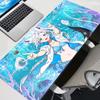 Mousepad Large Hololive Shirakami Fubuki Mouse Mat Pc MousePads Office Laptop Carpet Soft Anti-slip Desktop Mouse Pad Mouse Mat