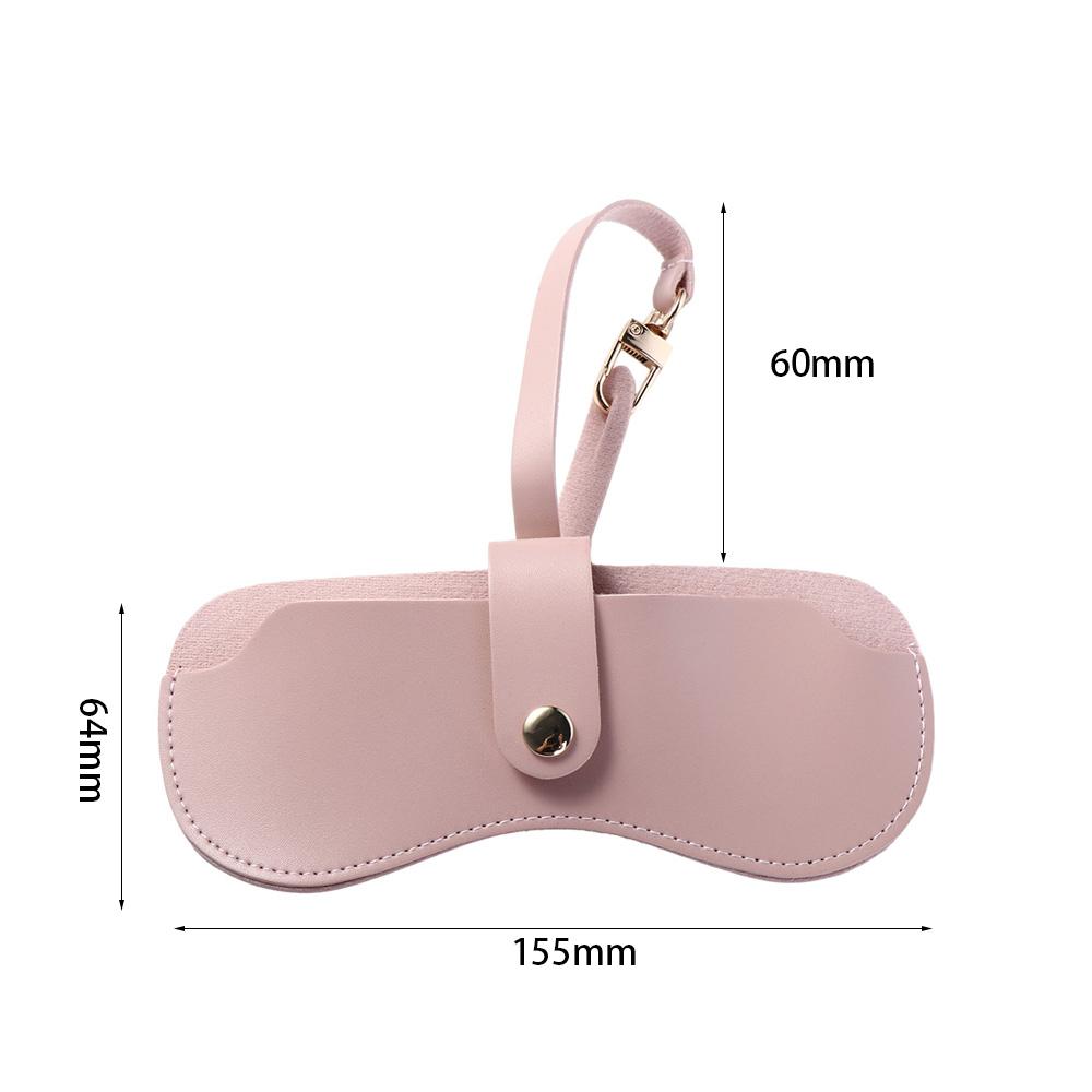 Eyewear Bag Reading Glasses Case PU Leather Glasses Clip Spectacle Case Glasses Box Sunglasses Case