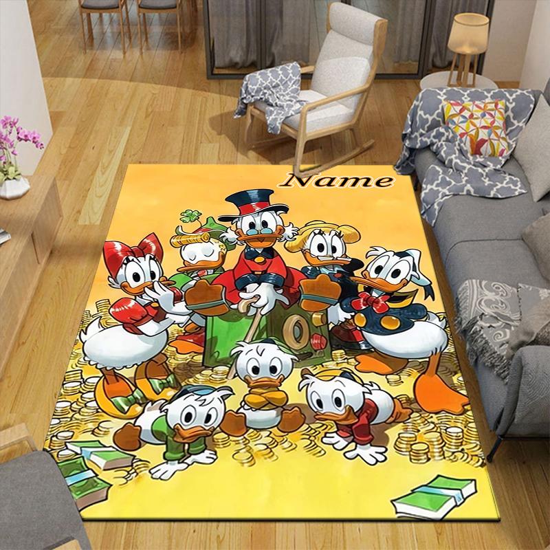 Custom 1Pc Daisy Duck Daisy Day Rug Office Carpet Indoor Outdoor Entrance Doormat Nonslip Soft And Comfortable Living Room D91630