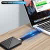 USB A на Type C PD быстрая зарядка USB3.1 высокоскоростной жесткий диск 10 Гбит/с передача 13 см зарядка ультра-короткий портативный кабель данных