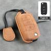 Для VW Volkswagen Polo Golf Passat Beetle Tiguan Skoda Octavia Kodiaq Seat Leon Altea Бесключевой кожаный чехол-обложка для складного автомобильного ключа