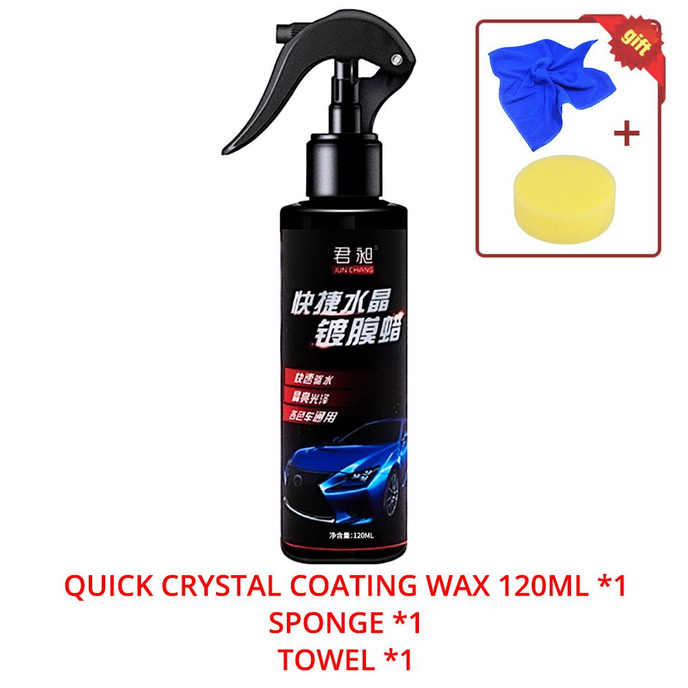 120 мл керамическое автомобильное покрытие, уход за краской, полировка, кристаллическое покрытие, спрей-герметик, нанопродукты, гидрофобный быстрый слой, жидкий воск