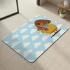 Cartoon H-Hey D-Duggee Floor Mat Diatomite Bath Mat, Quick Dry, Absorbent, Multi-Scene Mat