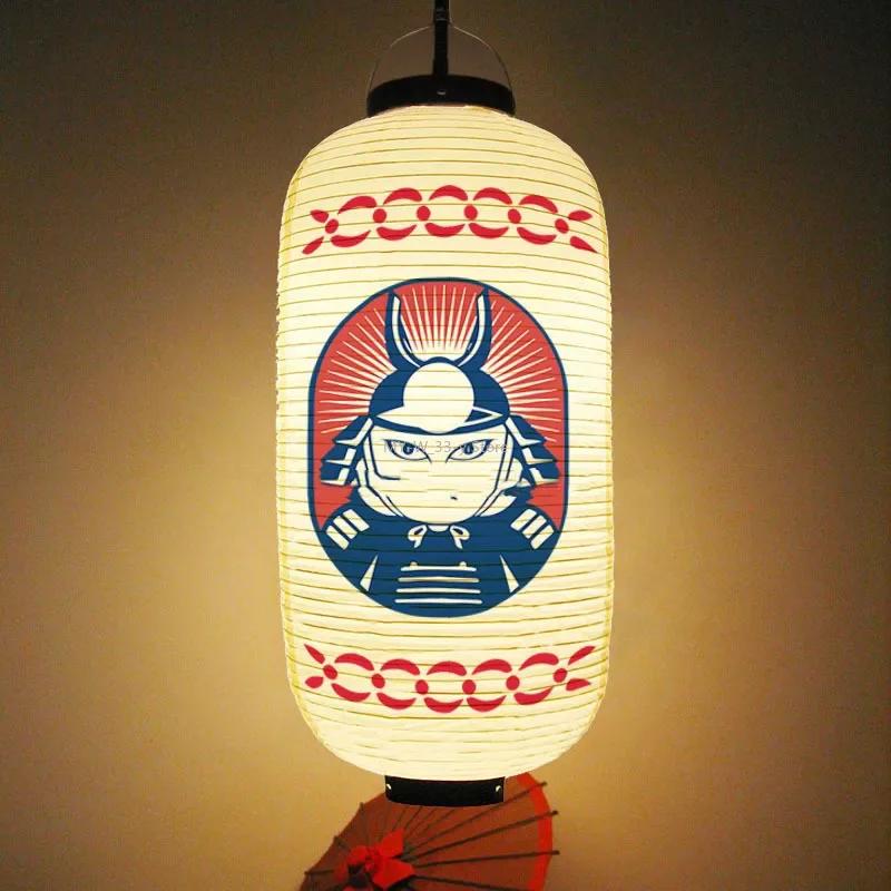 Водонепроницаемый фонарь из ПВХ в японском стиле для улицы, суши, сашими, ресторана Izakaya, декоративный фонарь для новогодней вечеринки