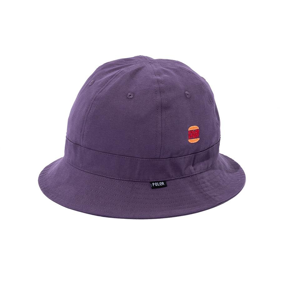 POLERSTUFF Утка Холст Колокольчик Шляпа Фиолетовый