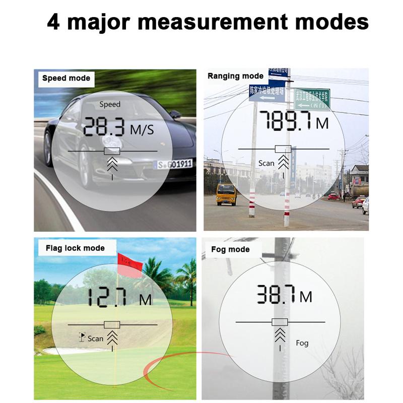 450 м HD лазерный дальномер для гольфа, охоты, дальномера, телескопа для измерения расстояния с высокоточной фиксацией флагштока