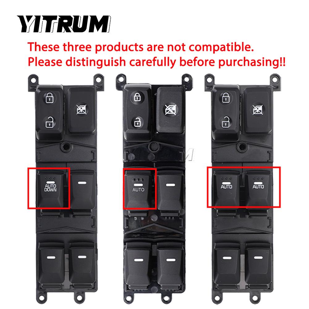 YITRUM Electric Power Window Switch For Kia Cerato K3 Forte 2014 2015 2016 2017 2018 93571-A7000 93571-A7100 93570-A7200