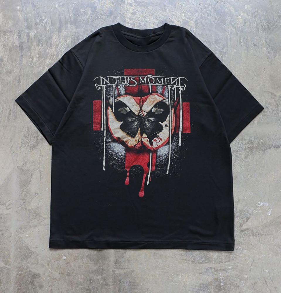 Rare In This Moment Butterfly Apple T-shirt Size S to 5XL NE171 Unisex T-Shirt