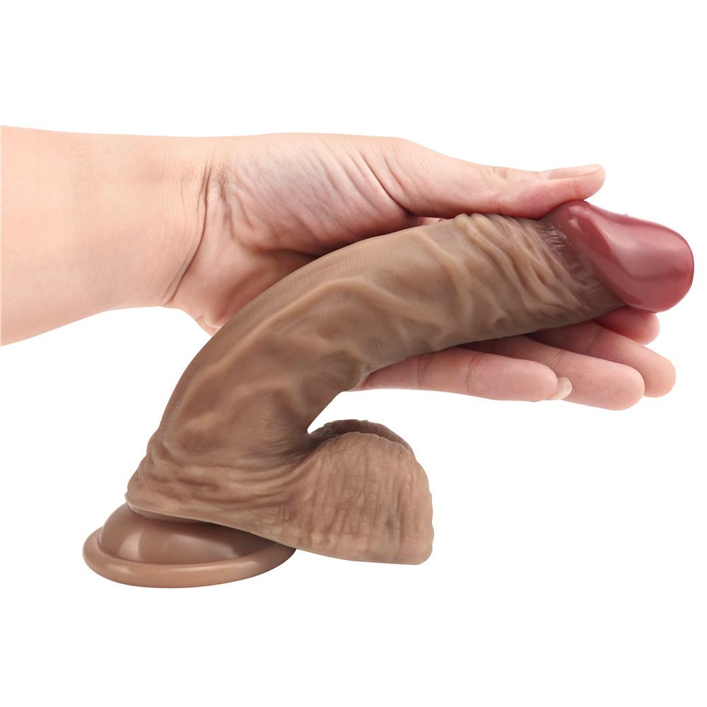 Super Realistic Dildo Soft Silicone Skin Feeling Huge Big Penis With Suction Cup Sex Toys For Woman Anal Masturbation Sexy Dick Phallus
