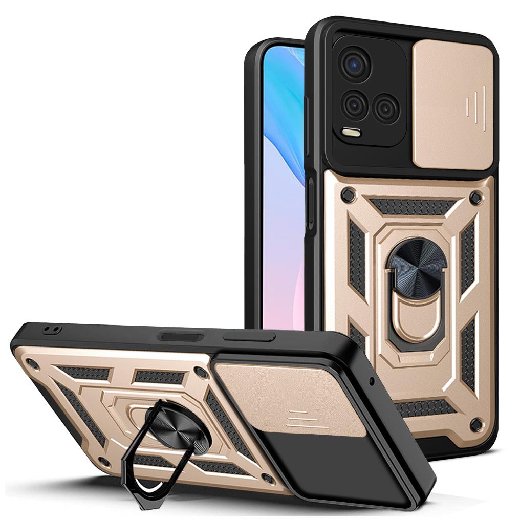 Slide Camera Shockproof Armor Case For For VIVO V21 V23 V21E V23E Y21 Y33 Y31 Y33S Y51 Y91 Y20 Y20S Y21S Coque Funda Case