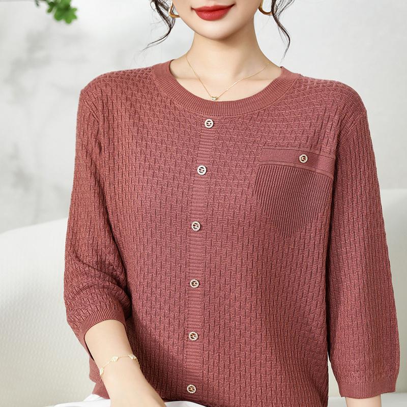 QingHe Cashmere Женский свитер из 30% кашемира - Мягкий и теплый пуловер из смесовой шерсти