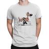 Lovely Dog T Shirt L-Lucky Luke Cotton Clothing Casual Short Sleeve Crew Neck Tee Shirt Graphic T-Shirts Unisex