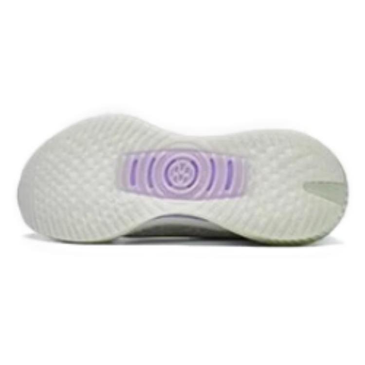 Li Ning Shadow 2 Essential Износостойкие Дышащие Низкие Беговые Кроссовки Женские Зелено-Серые ARRT006-13