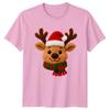 Reindeer Christmas Holidays Unisexs TShirt Unisexs Tee Graphic Unisex Top
