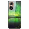 Чехол для Honor 50 Мультяшный Закаленное Стекло Задняя Крышка Жесткий Чехол Для Телефона Huawei Honor 50 Pro NTH-AN00 NTH-NX9 Fundas Coque