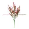 9-Piece Artificial Autumn Flower Set for Window, Fireplace, and Garden Decoration