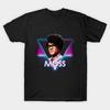 Мужская черная футболка с принтом Moss Retro 80'S Triangle It Crowd Печать на трансферной бумаге без вырезания Хлопковая футболка