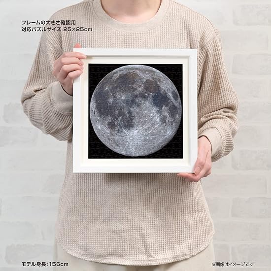 Yanoman [Made in Japan] 306-Piece Jigsaw Puzzle KAGAYA Full Moon Square Puzzle 36-09 (25×25cm) Inclu