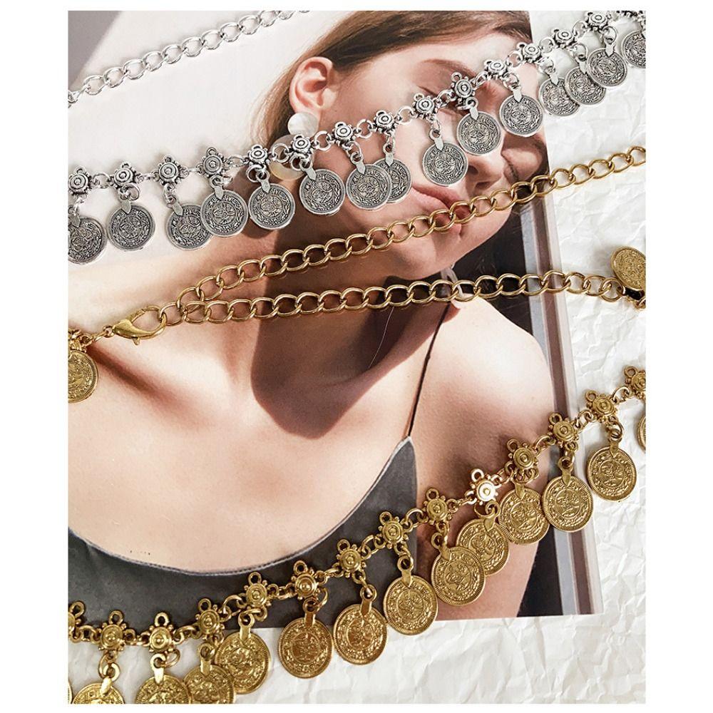 Tassels Coin Belly Chain Retro Body Jewelry Fashion Waist Chains for Women