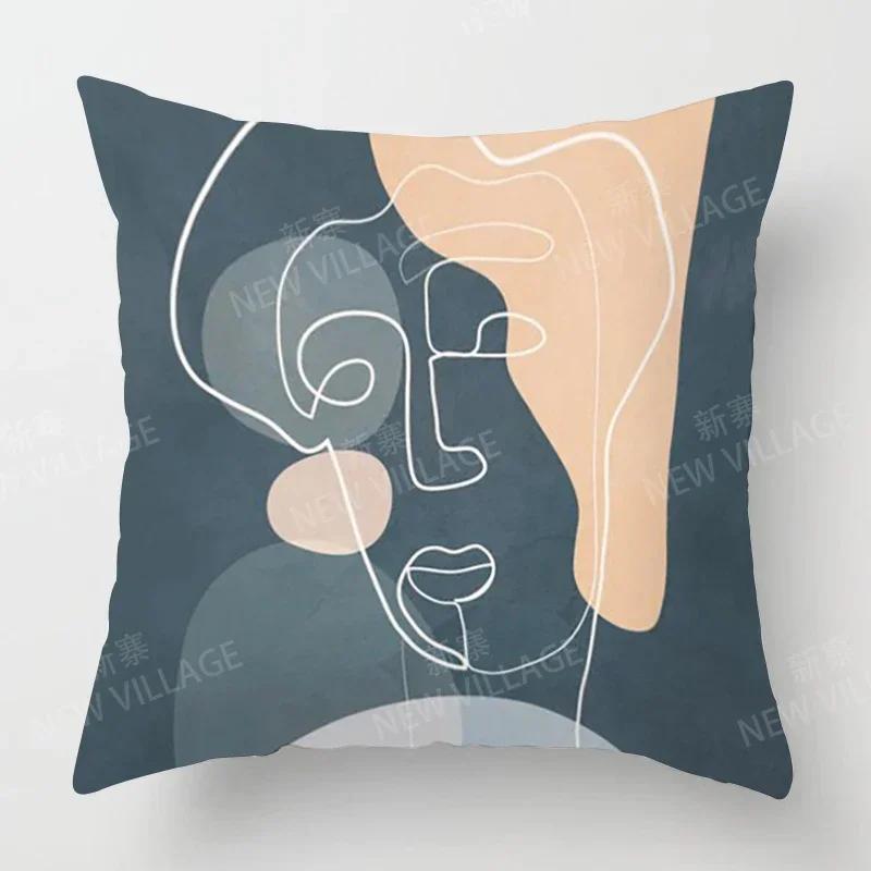 Скандинавский Осенний Домашний Декор Осень Наволочка для диванной подушки Современный