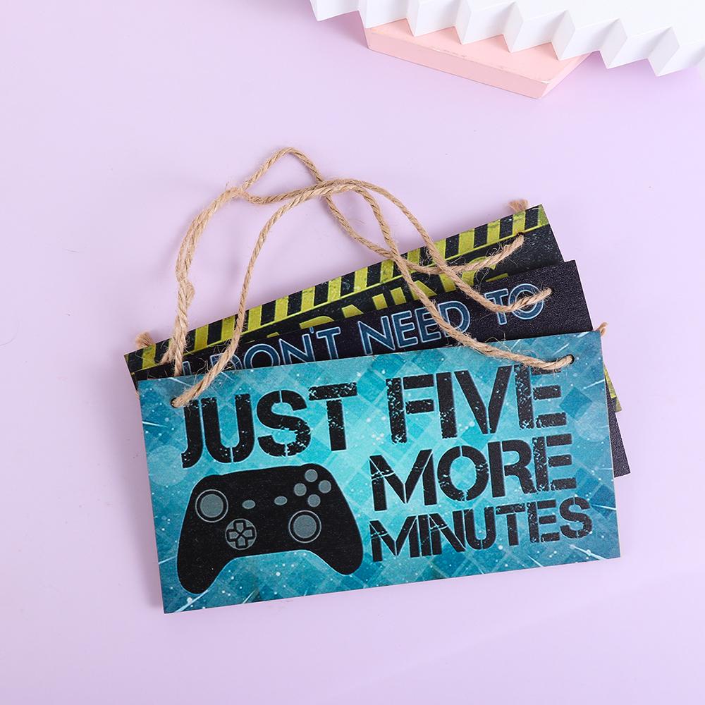 Для подростков, мальчиков и девочек, «Не беспокоить, я геймер», табличка для игровой комнаты, деревянная табличка, подвесной кулон