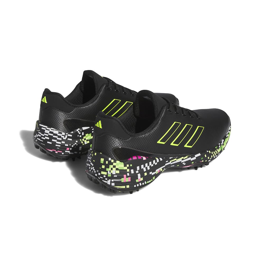Гольф обувь ZEDG 23 Glitch Core Lemon см [Adidas Golf] Черный/Основной черный/Люсид 23.0