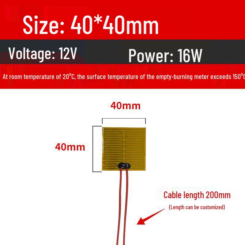 Polyimide Electric Heating Film: Adjustable Temperature Flexible Heating Sheet