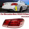 Для Mercedes-Benz E-Class W212 E200 E240 E260 E280 E300 E350 E250 E63 2014-2016 Автомобильный светодиодный блок заднего указателя поворота и заднего фонаря