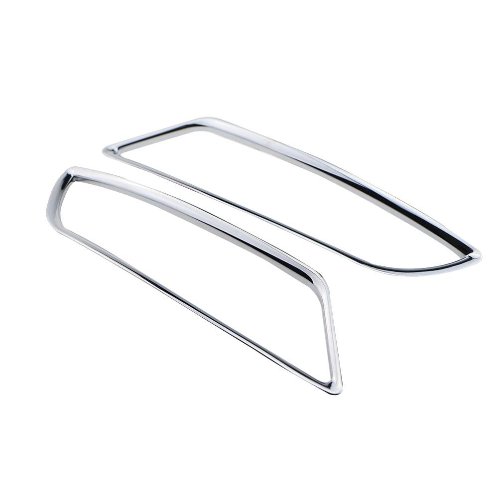 Хромированная передняя панель кондиционера Color My Life, круглая декоративная наклейка с блестками для Ford Kuga Escape 2013 -